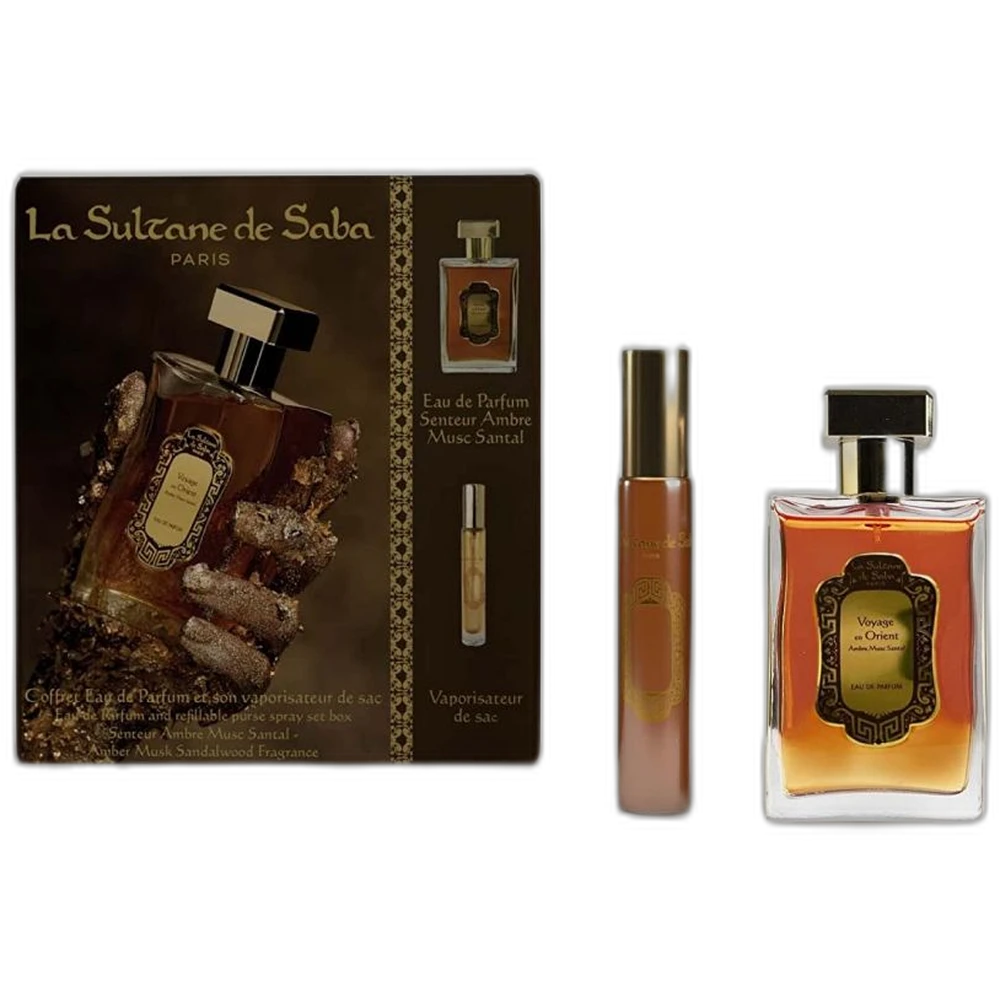 LA SULTANE DE SABA AMBRE MUSC SANTAL 50ml + 10ml