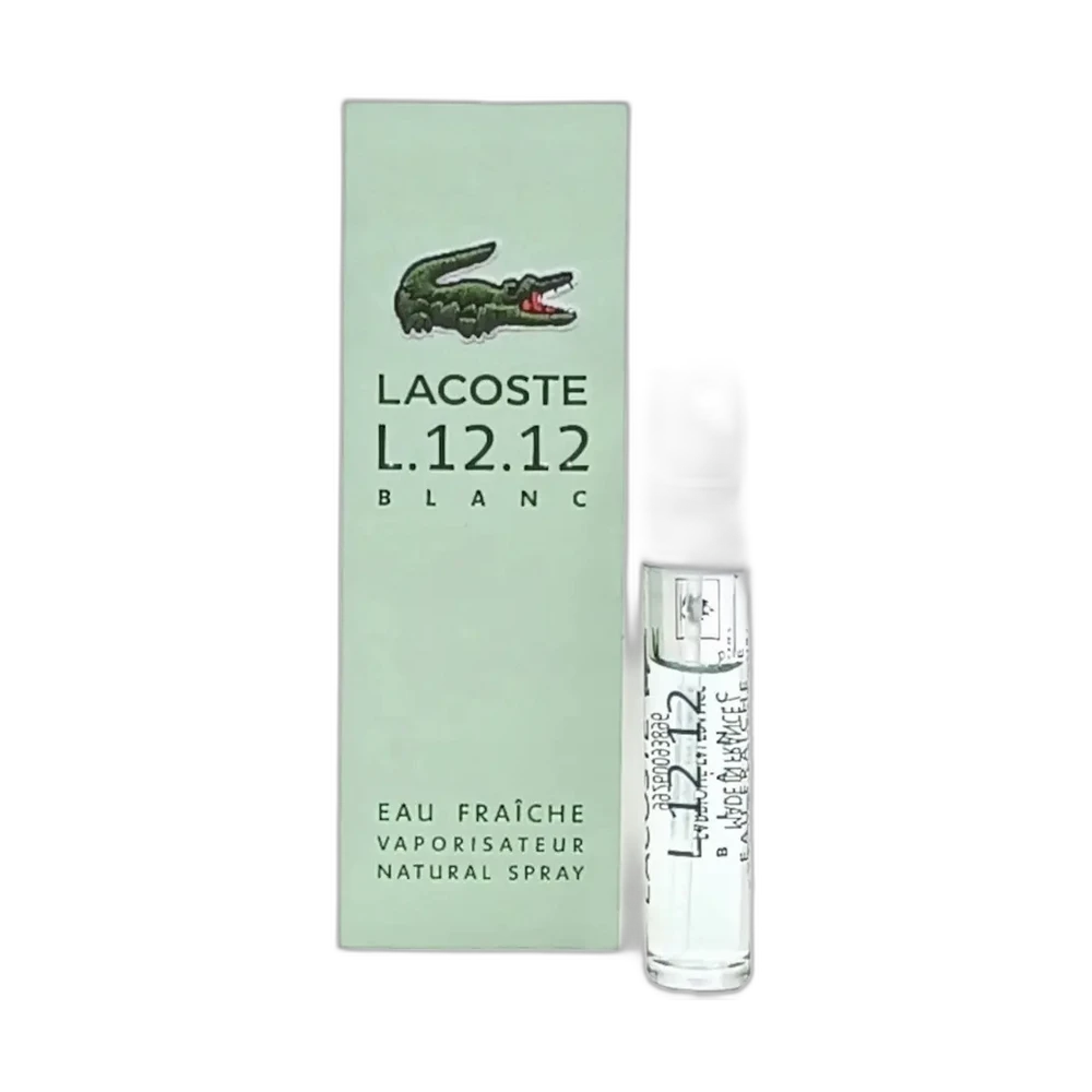 LACOSTE L. 12.12 BLANC EAU FRAICHE edt (m) 1.2ml пробник