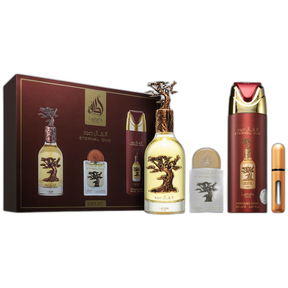 LATTAFA ETERNAL OUD 100ml + 20ml + 200ml дезодорант