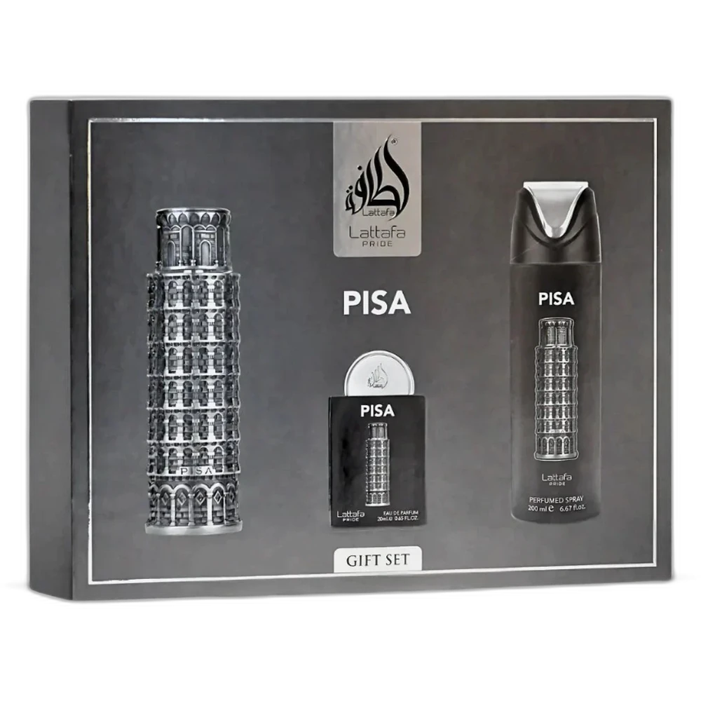 LATTAFA PISA 100ml + 20ml + 200ml дезодорант