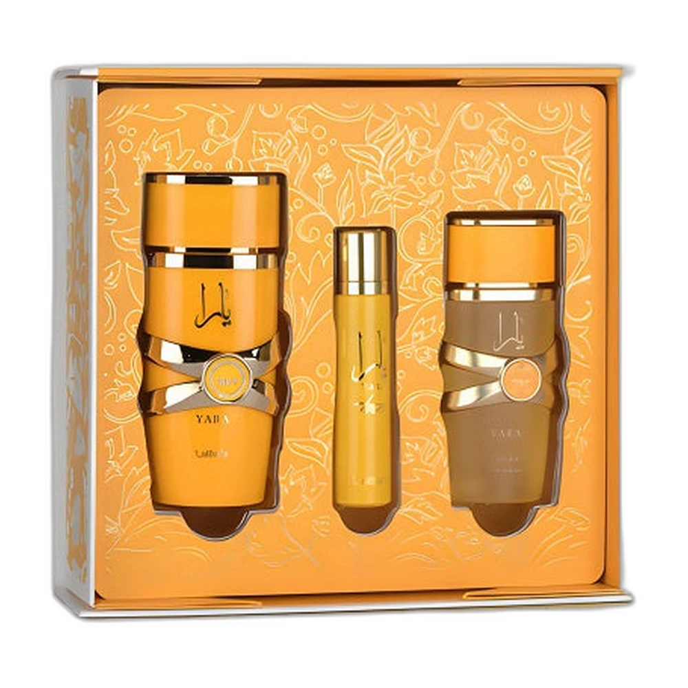 LATTAFA YARA TOUS 100ml + 12ml + 50ml hair mist