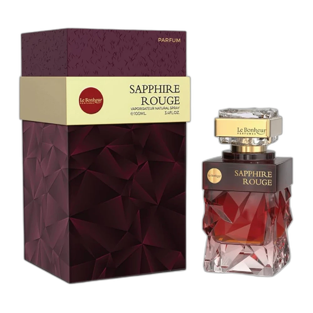 LE BONHEUR PERFUMES SAPPHIRE ROUGE 100ml parfume