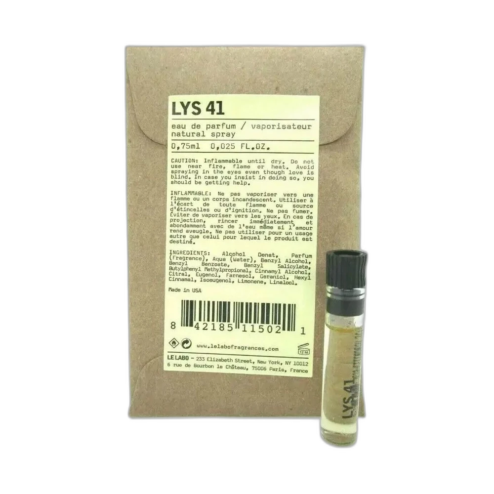 LE LABO LYS 41 edp (w) 0.75ml пробник