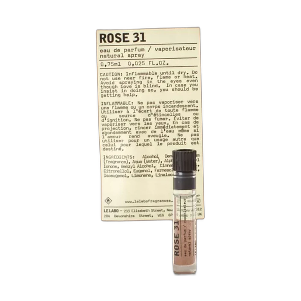 LE LABO ROSE 31 edp 0.75ml пробник