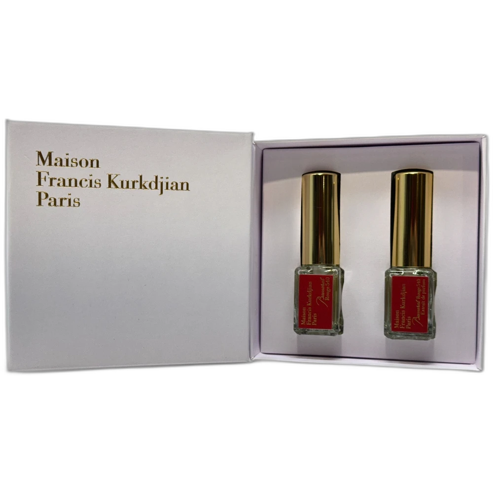 MAISON FRANCIS KURKDJIAN set BACCARAT ROUGE 540 + BACCARAT ROUGE 540 EXTRAIT 5ml mini + 5ml mini
