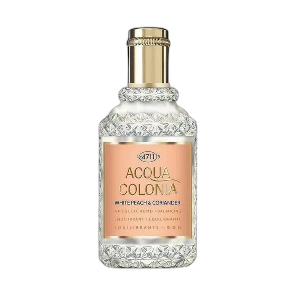 MAURER & WIRTZ 4711 ACQUA COLONIA WHITE PEACH & CORIANDER edc 50ml TESTER