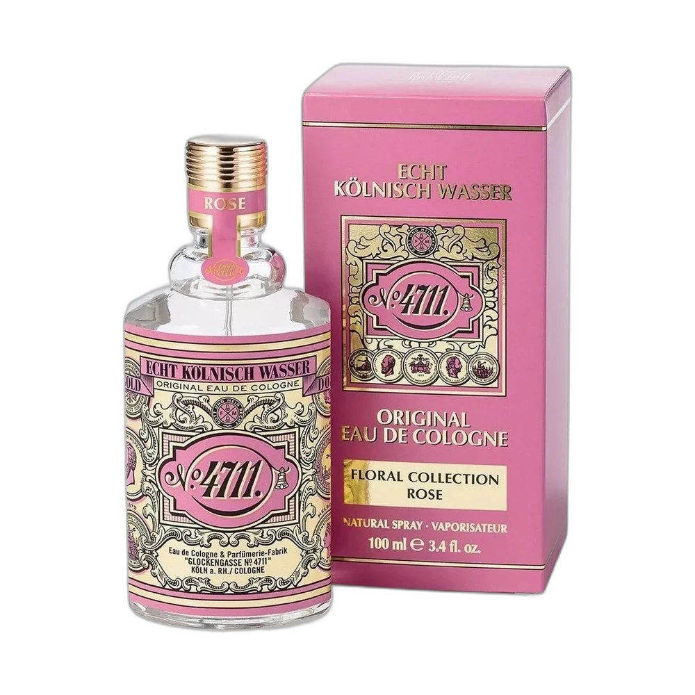 MAURER & WIRTZ 4711 ORIGINAL EAU DE COLOGNE ROSE edc 100ml