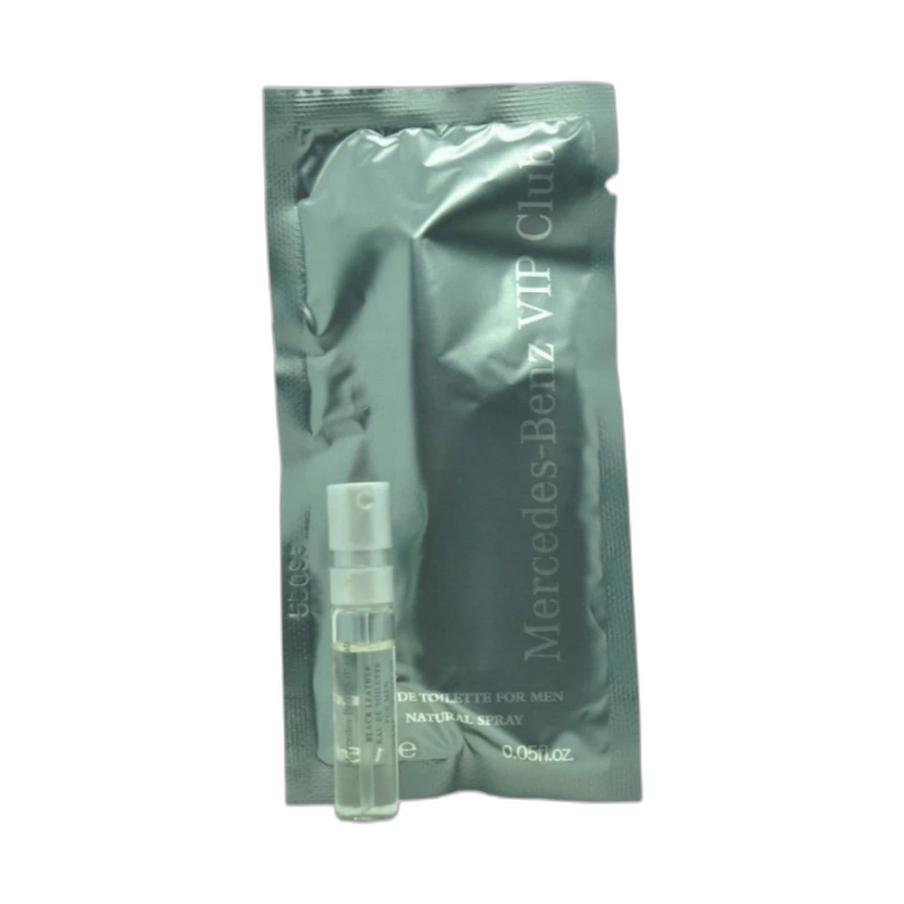 MERCEDES BENZ VIP CLUB BLACK LEATHER edt (m) 1.5ml пробник