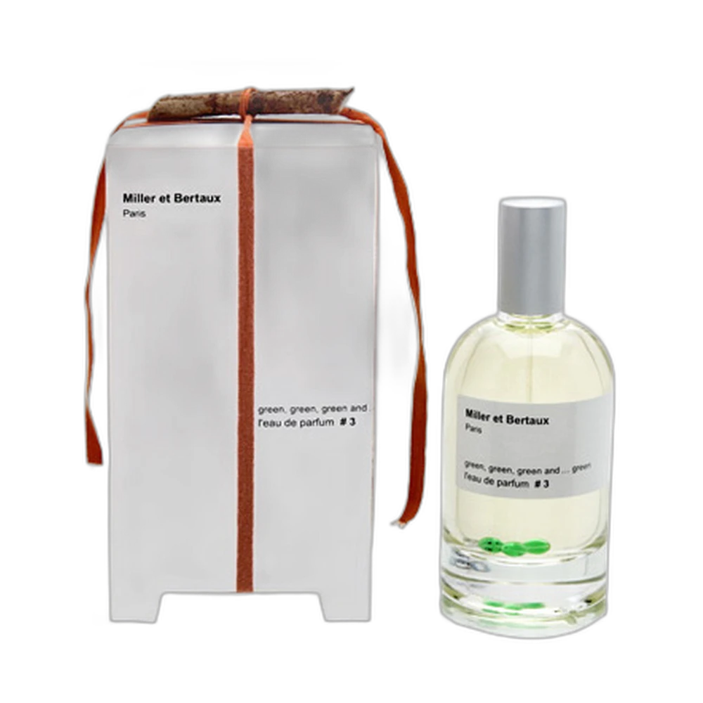 MILLER ET BERTAUX #3 GREEN, GREEN, GREEN AND... GREEN edp 100ml