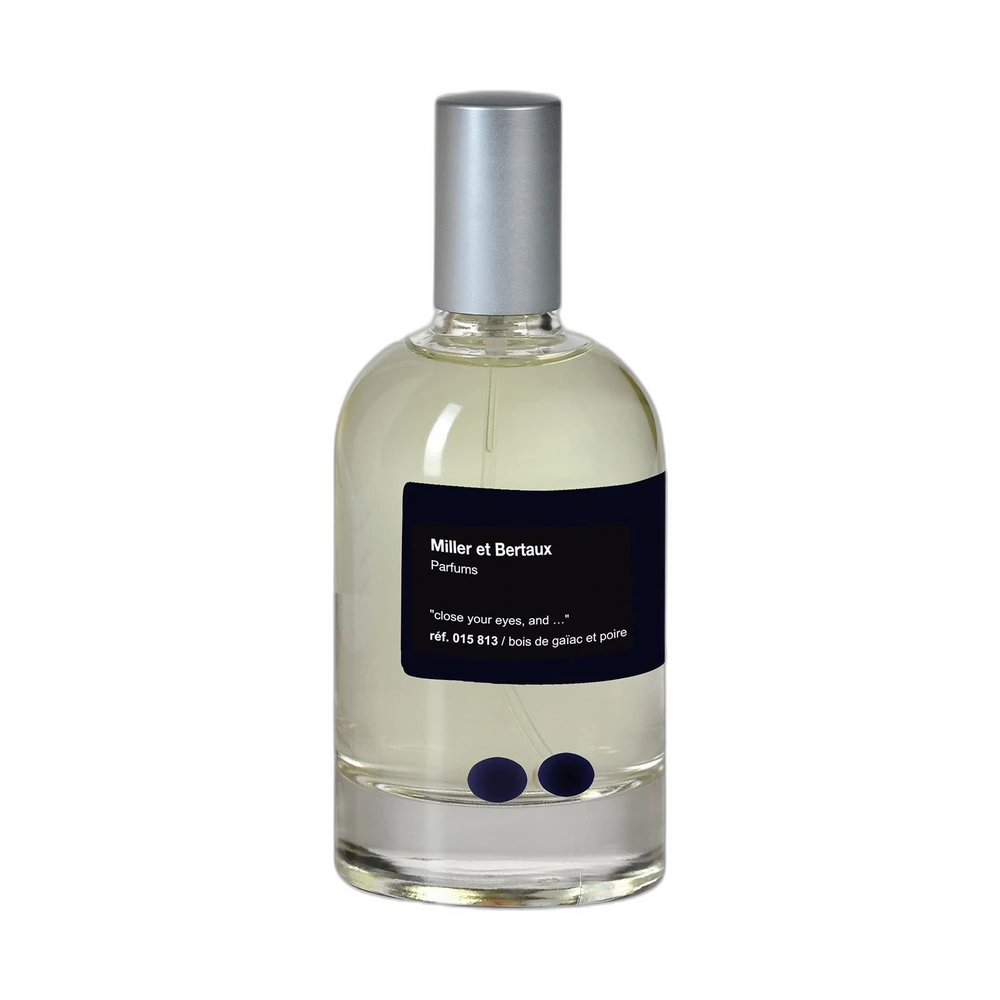 MILLER ET BERTAUX CLOSE YOUR EYES AND BOIS DE GAIAC ET POIRE edp (w) 100ml TESTER