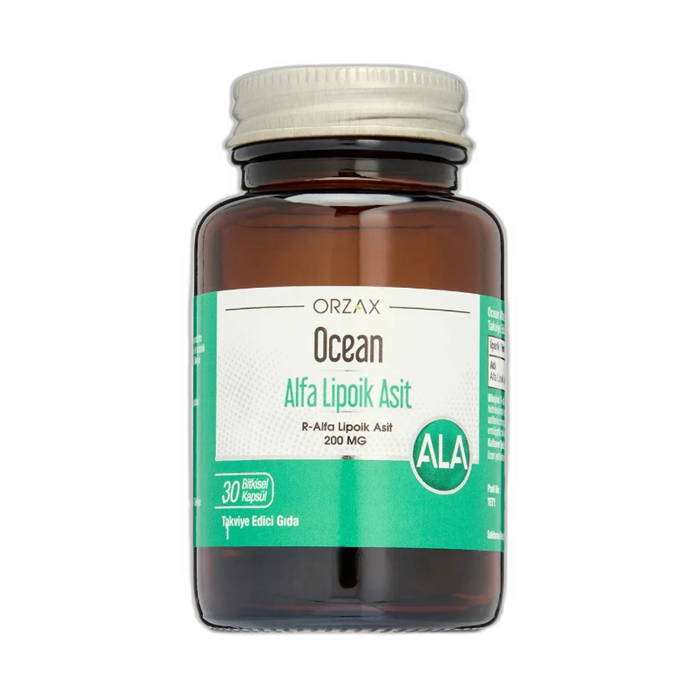 ORZAX ALPHA LIPOIC ACID 200 мг 30 капсул