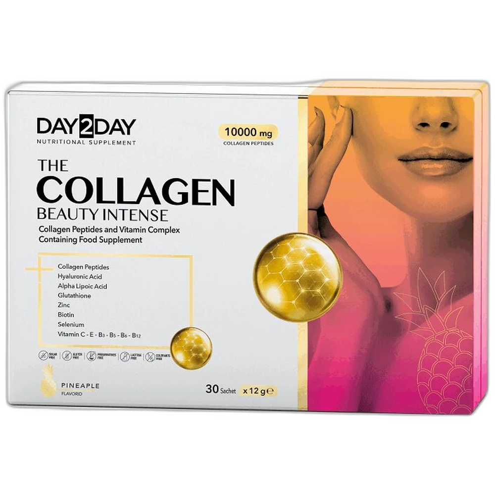 ORZAX DAY2DAY THE COLLAGEN BEAUTY INTENSE со вкусом ананаса 30 саше