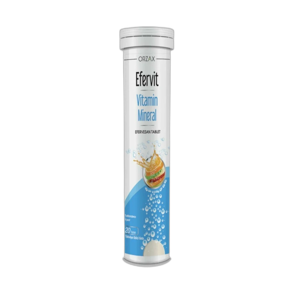 ORZAX EFERVIT MULTIVITAMIN MINERAL 20 шипучих таблеток