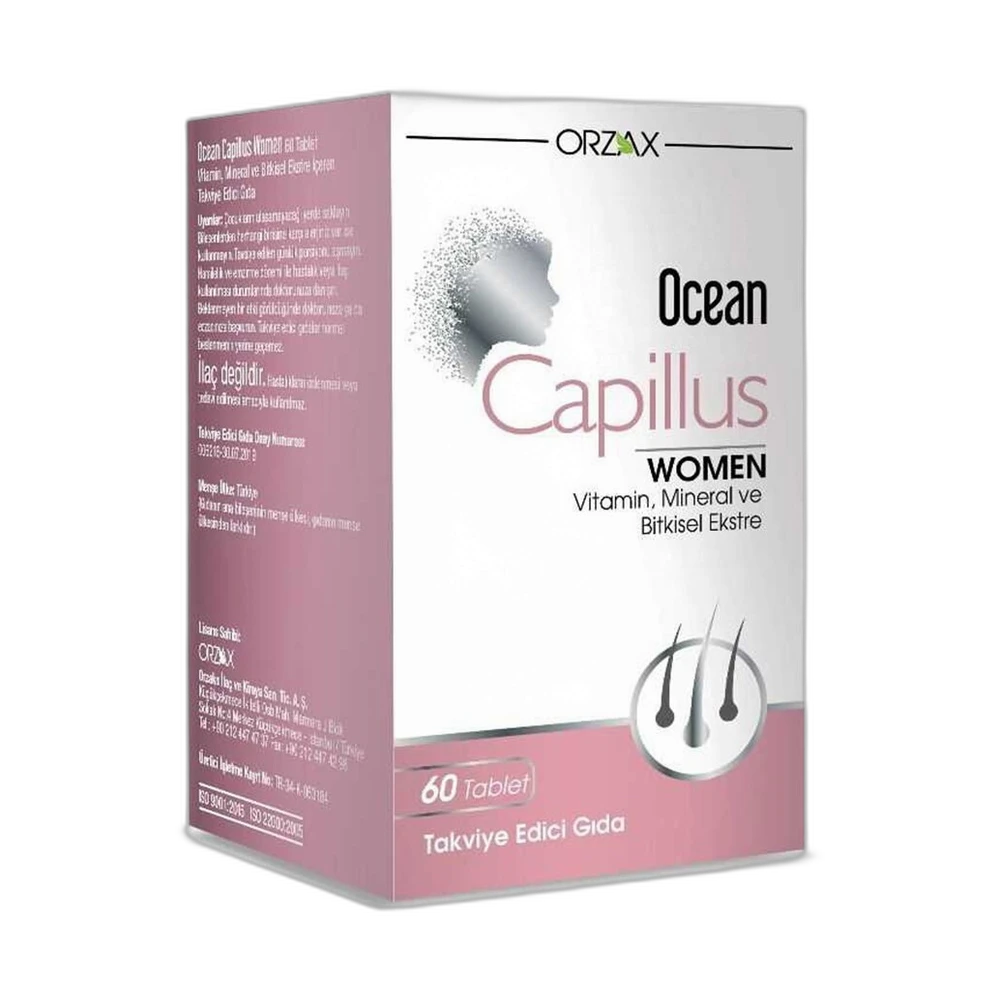 ORZAX OCEAN CAPILLUS WOMEN 60 таблеток