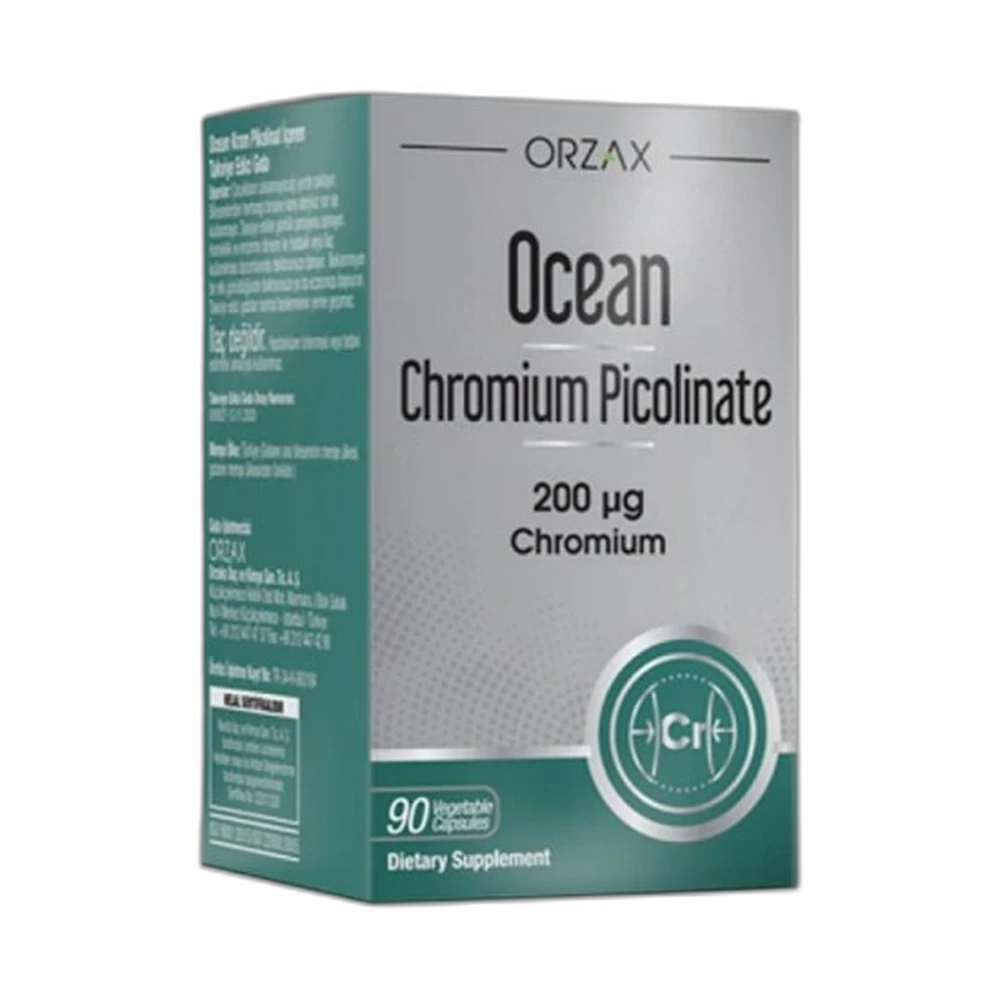 ORZAX OCEAN CHROMIUM PICOLINATE 200 мкг 90 капсул