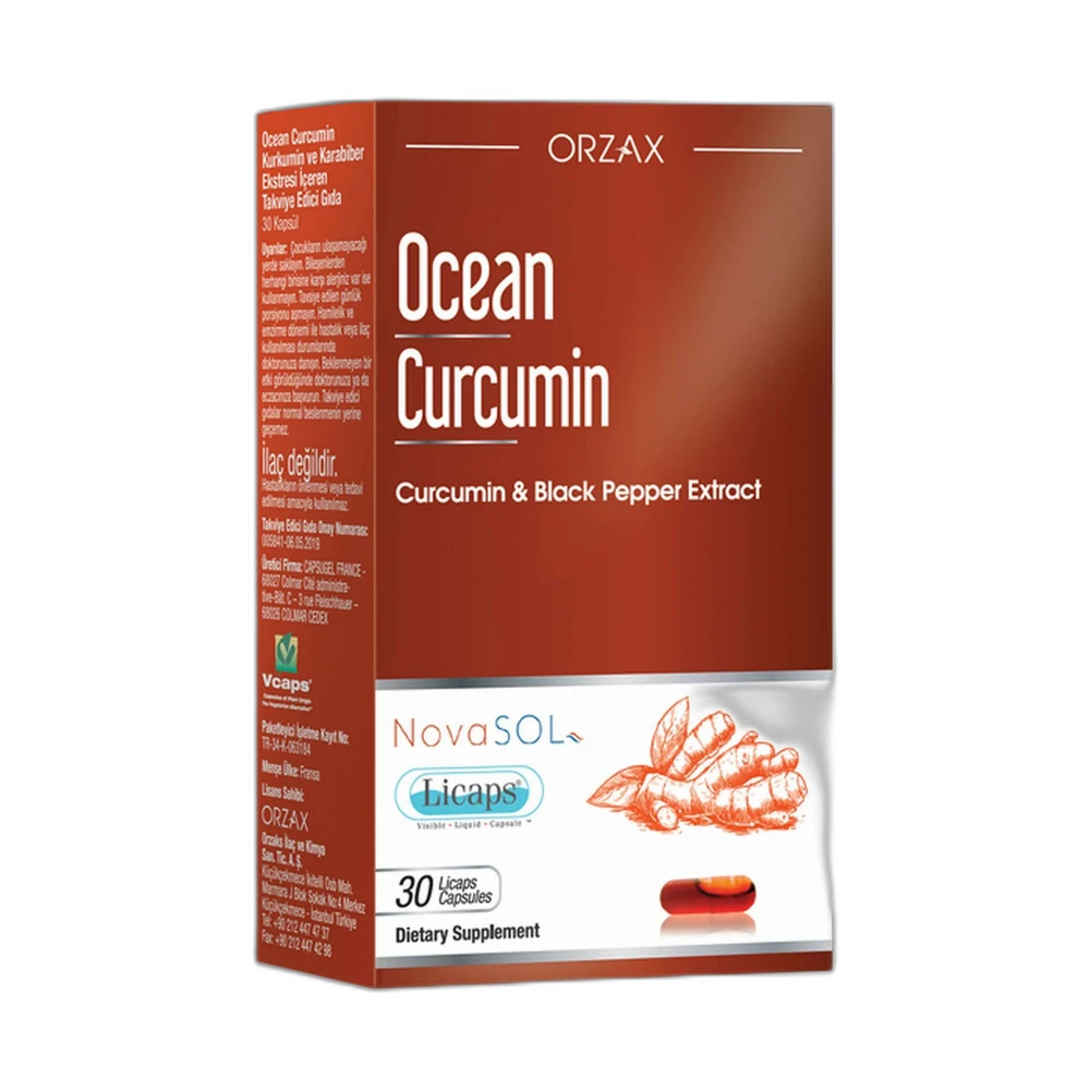 ORZAX OCEAN CURCUMIN 30 капсул