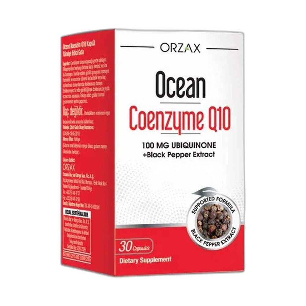 ORZAX OCEAN Co Q10 30 капсул