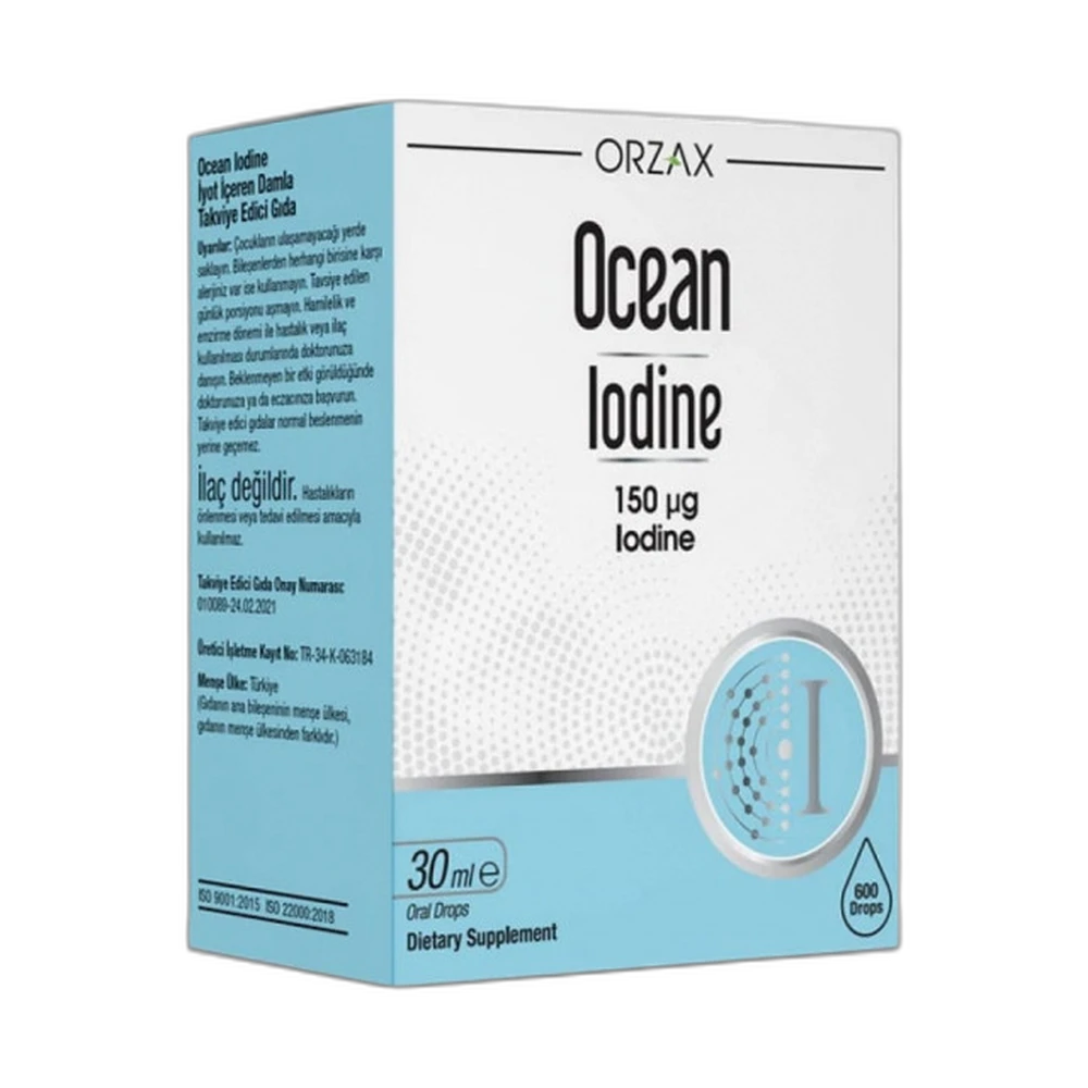 ORZAX OCEAN IODINE 150 мкг в каплях 30 мл