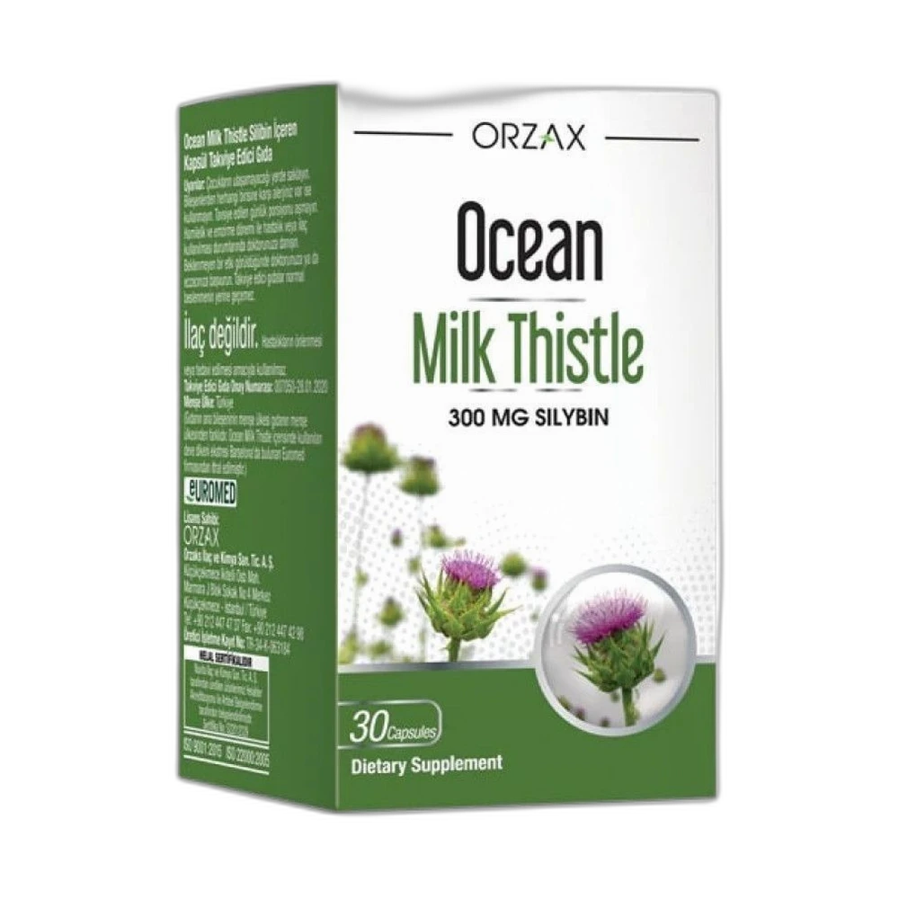 ORZAX OCEAN MILK THISTLE 30 капсул