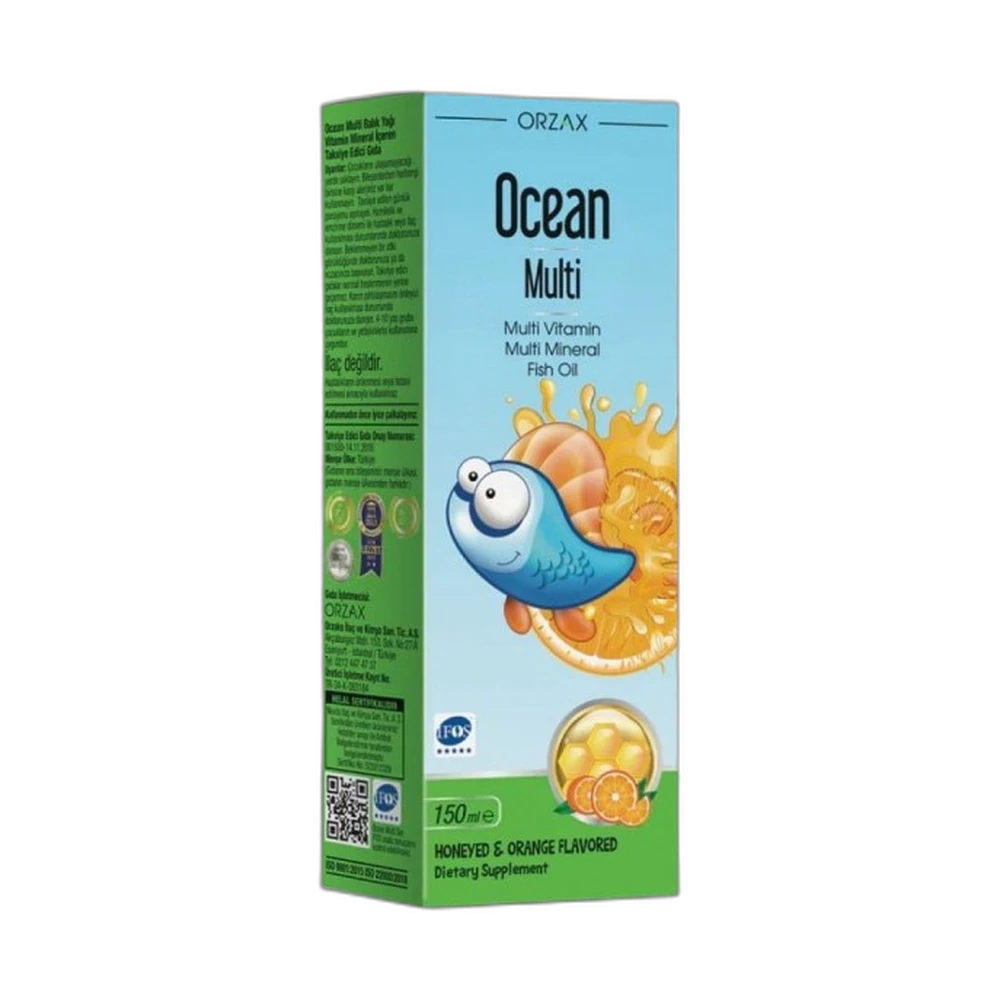 ORZAX OCEAN MULTI SYRUP в сиропе 150 мл