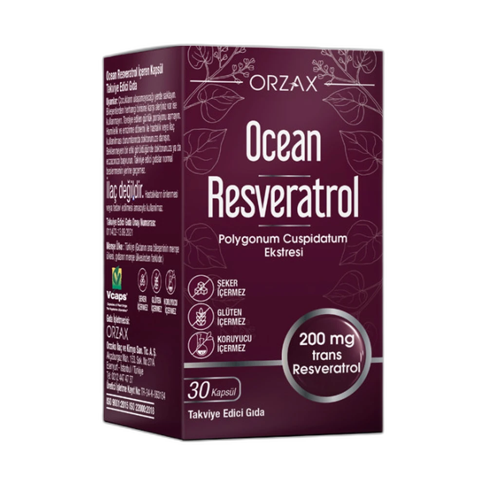 ORZAX OCEAN RESVERATROL 30 капсул
