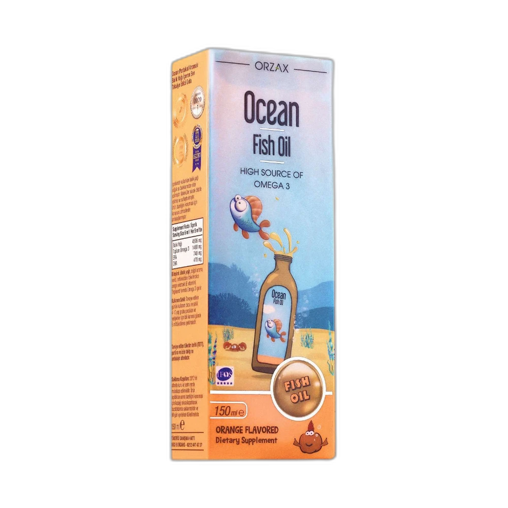 ORZAX OCEAN SYRUP ORANGE сироп со вкусом апельсина 150 мл