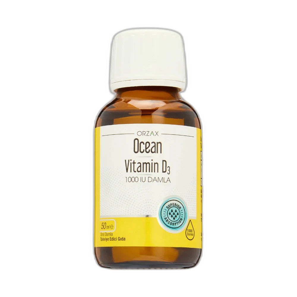ORZAX OCEAN VITAMIN D DROP 1000 ме в каплях 50 мл