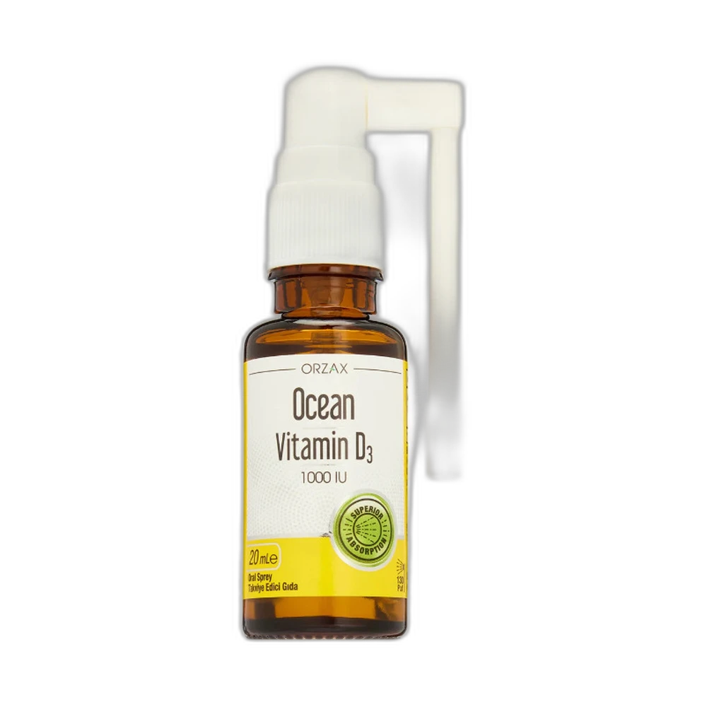 ORZAX OCEAN VITAMIN D SPRAY 1000 ме в спрее 20 мл