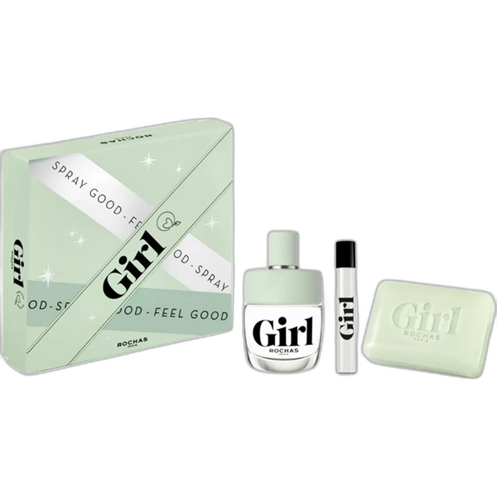 ROCHAS GIRL 60ml + 7.5ml + 75g soap