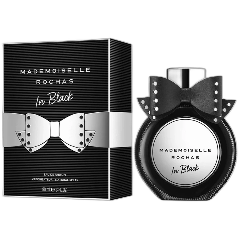 ROCHAS MADEMOISELLE ROCHAS IN BLACK edp (w) 90ml