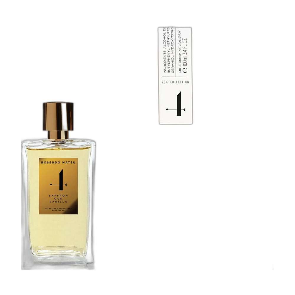 ROSENDO MATEU No4 SAFFRON, OUD, VANILLA 2ml пробник