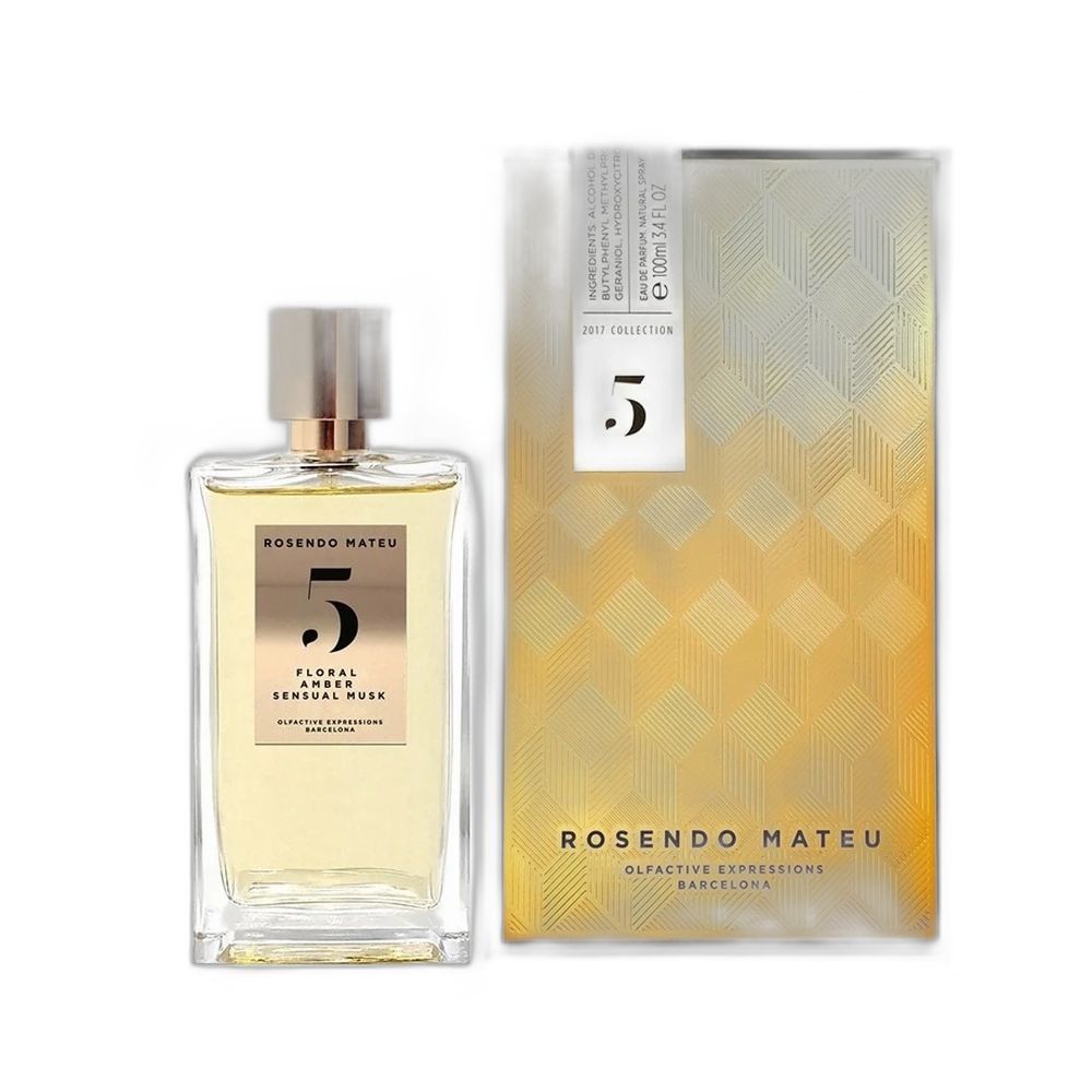 ROSENDO MATEU №5 FLORAL, AMBER, SENSUAL MUSK edp 100ml