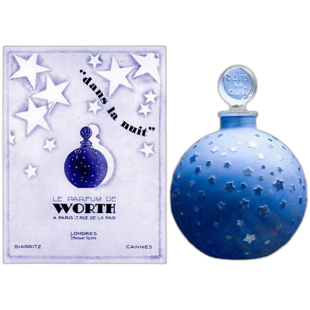 WORTH DANS LA NUIT (w) 8ml parfume VINTAGE