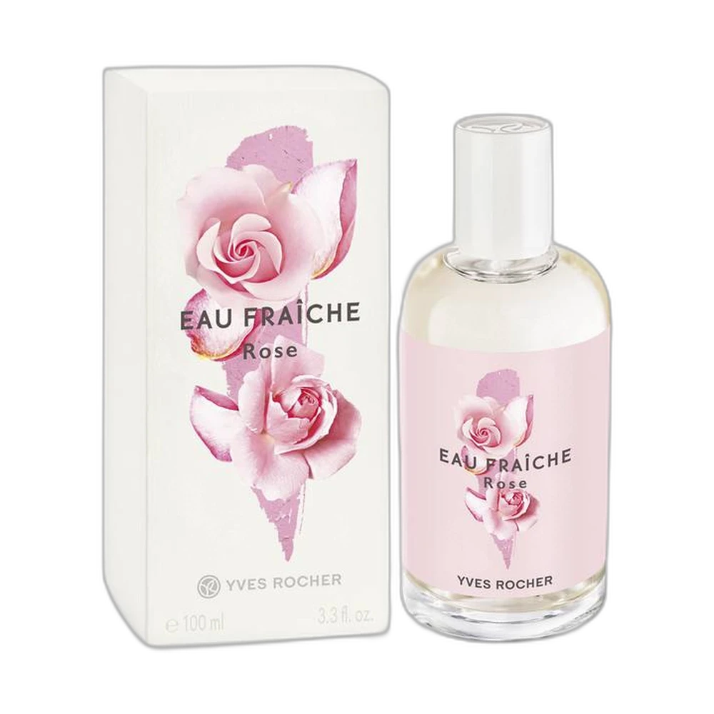 YVES ROCHER EAU FRAICHE ROSE edt (w) 100ml
