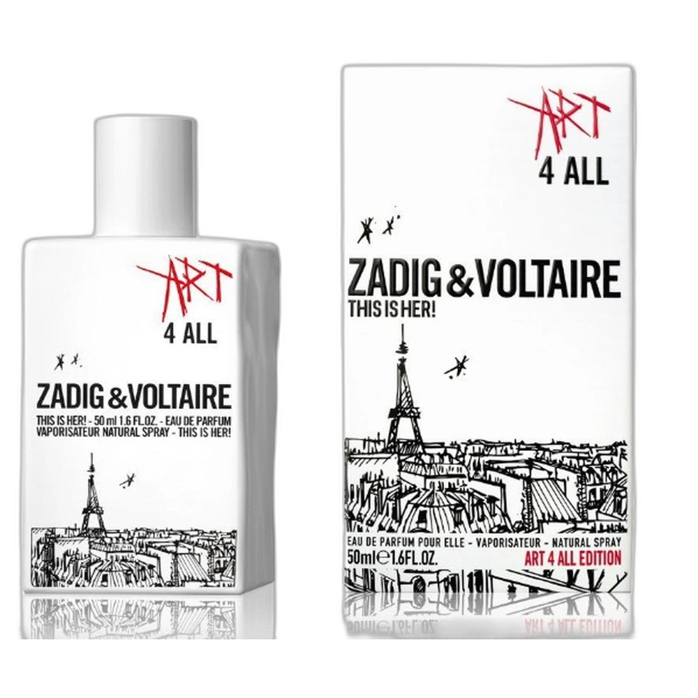 ZADIG & VOLTAIRE THIS IS HER ART 4 ALL 50ml тестер