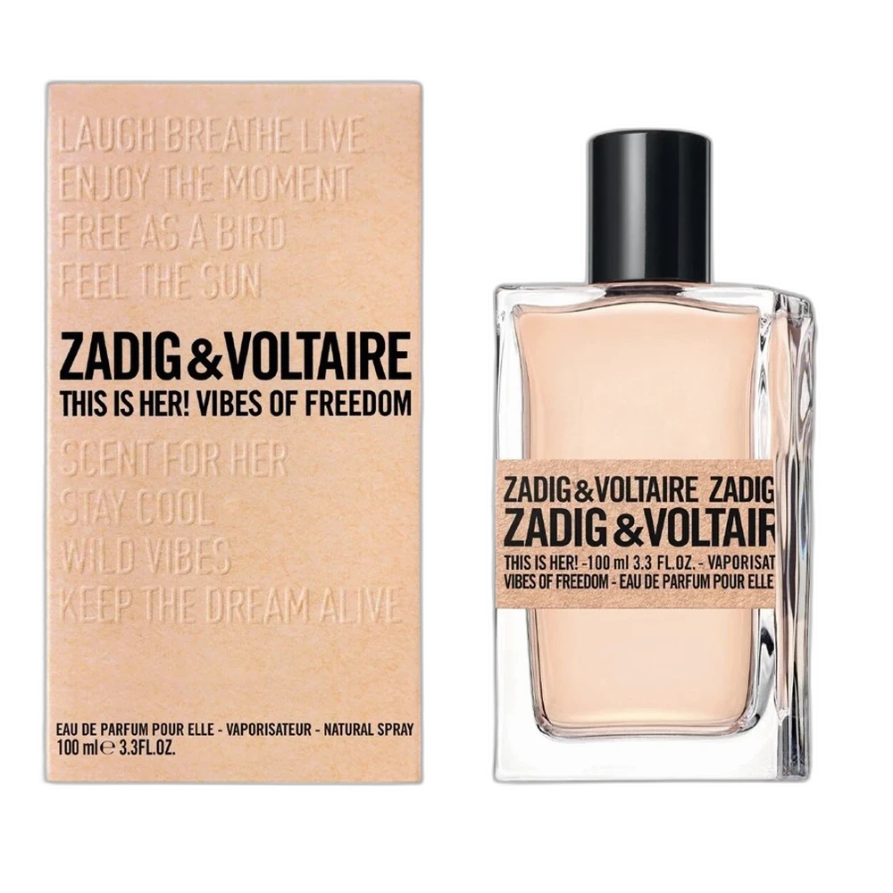 ZADIG & VOLTAIRE THIS IS HER VIBES OF FREEDOM edp (w) 100ml