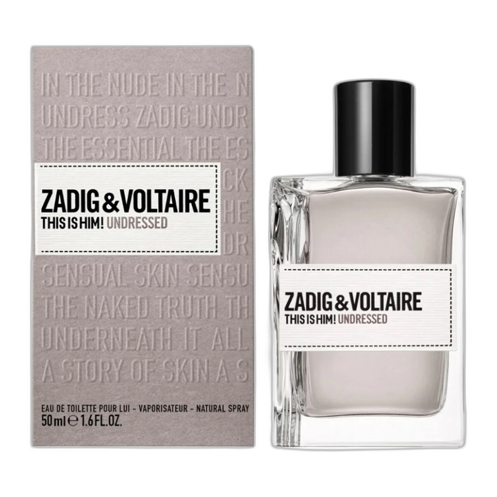 ZADIG & VOLTAIRE THIS IS HIM! UNDRESSED edt (m) 50ml