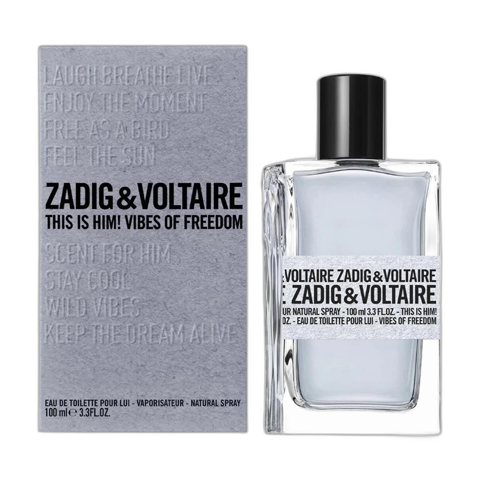 ZADIG & VOLTAIRE THIS IS HIM VIBES OF FREEDOM edt (m) 100ml