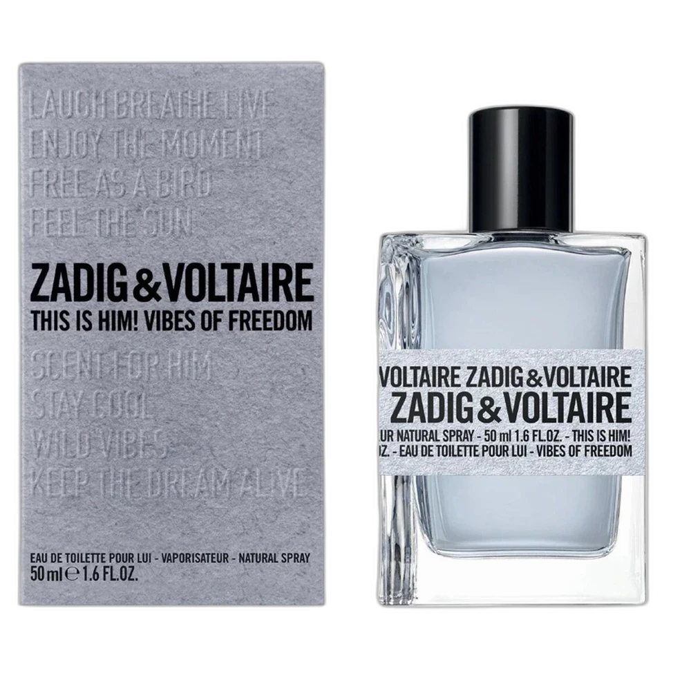 ZADIG & VOLTAIRE THIS IS HIM VIBES OF FREEDOM edt (m) 50ml