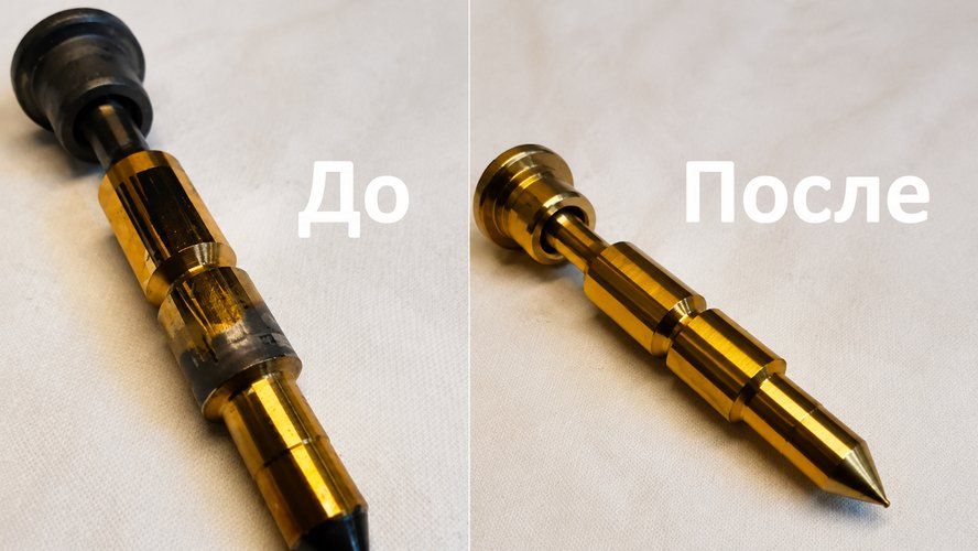 Форсунка скания hpi до и после восстановления