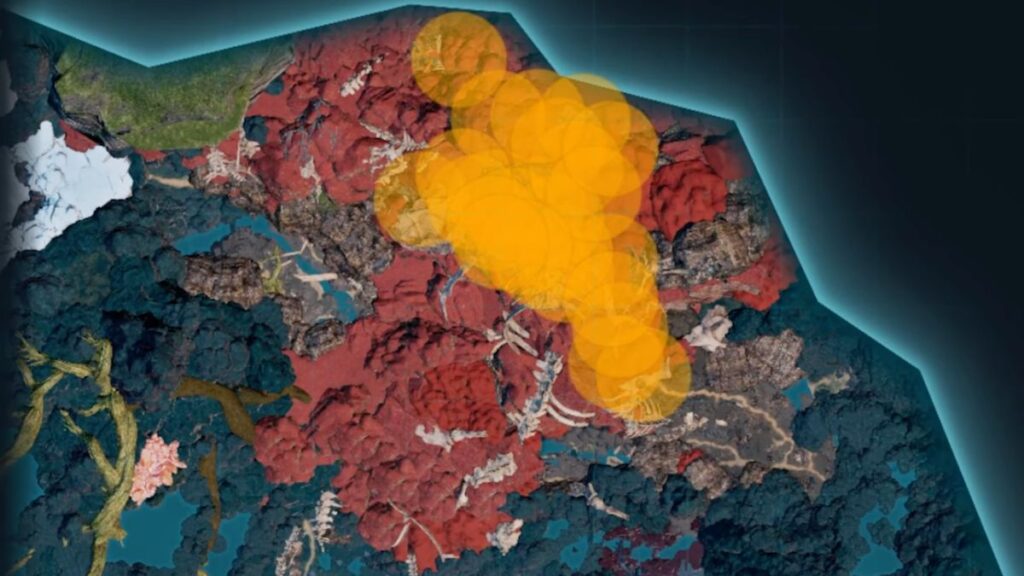 Иллюстрация к разделу «Местонахождение Flaracle в Palworld»