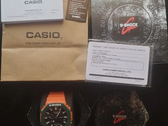 Фото: Продам хорошую копию Casio g-shock. Внешне ничем не отличить от оригинала. Абсолютно новые, не ношенные. Не подошли на р