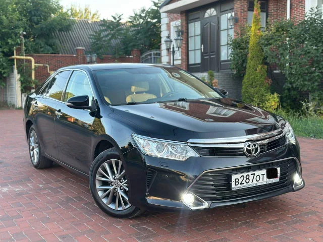 Фото: Продам Toyota Camry 55 рестайлинг, 1 хозяин , 2017 года выпуска , мотор 2,5 + автомат , 153 000 оригинального пробега ,