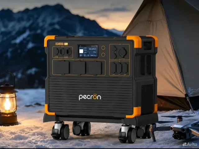 Фото: Pecron E3800LFP — мощный «энергоцентр» для дома, работы и автономных поездок! ⚡️🔋