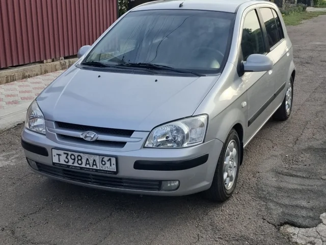 Фото: HYUNDAI GETZ 2005 год. Комплектация GLS. Объем двигателя 1.6 л. Пробег 178.000 т км. Коробка - механика. Автомобиль в хо