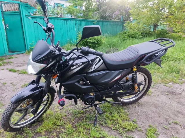 Фото: Продам недорого Новый Мотоцикл Alpha Champ RS13. Цвет черный! Цена 87 тыс рублей. Документы в наличии. Регистрация не ну
