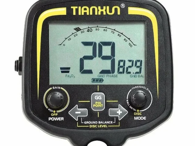Фото: Новый блок управления металлоискателя TIANXUN TX 850. Ставите катушку и стойку (можно самодельную из пластиковых труб) и