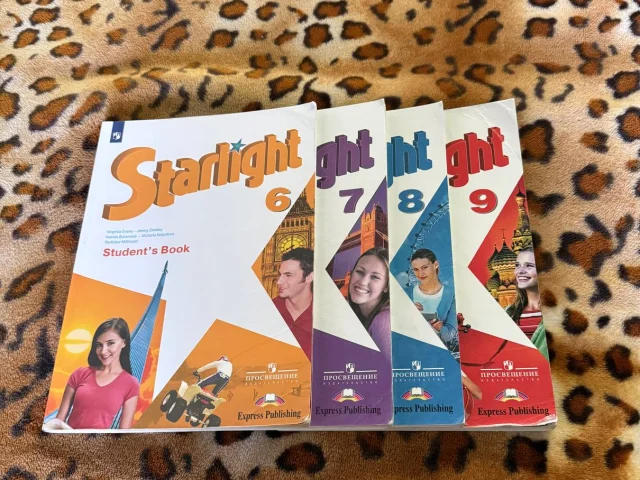 Фото: Продам Б/У учебники Starlight 6 класс (2019), 7 класс (2020), 8 класс (2021), 9 класс (2021)