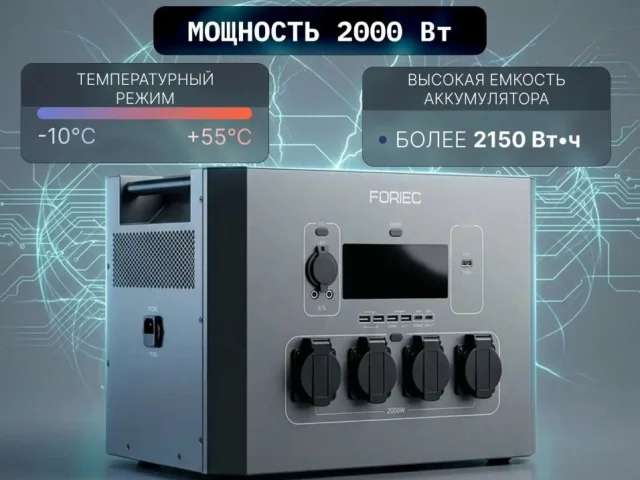 Фото: Портативная электростанция FORIEC YC240