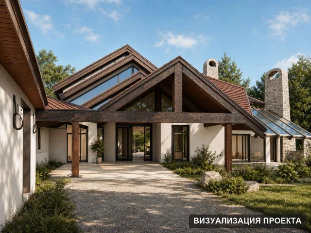 Фото: Дом 550 м² на участке 10 сот.
